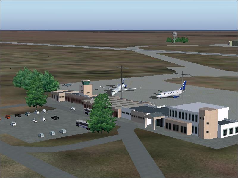 Almirante Marcos Zar Naval Air Station - Trelew – Argentina Scenery For Microsoft Flight S