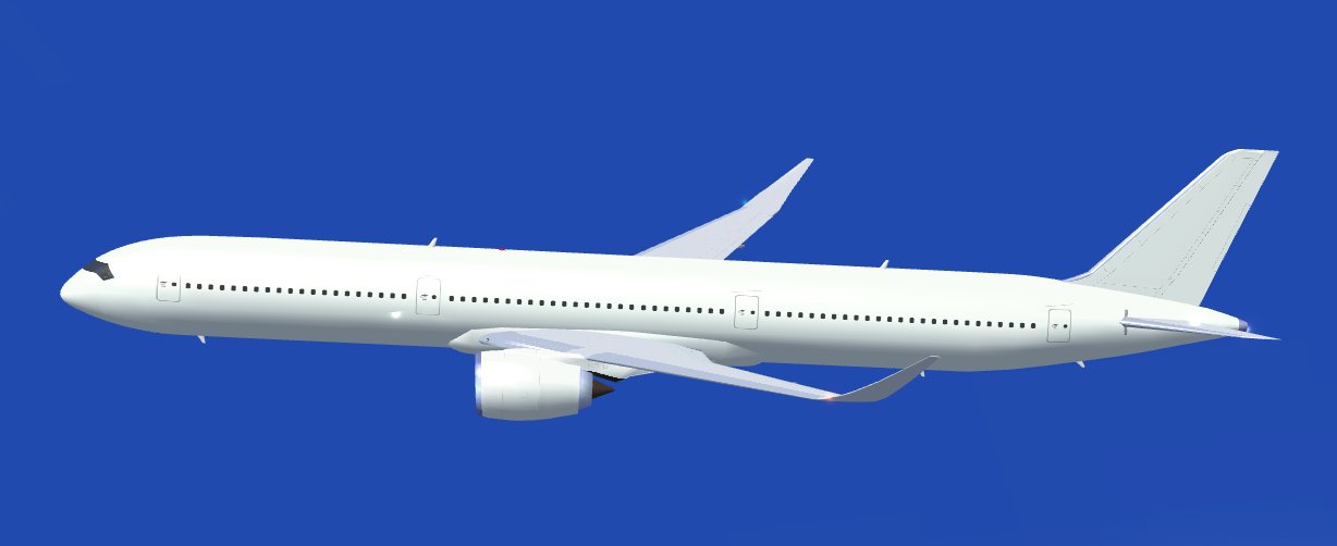 Fs2004 Paint Kit Airbus A350-1000 Xwb