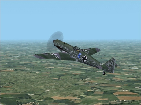 Messerschmitt Me209V-5 Flightsim Fs2004/Fs9 Model Textures By David Hanvey Textures By Lm — 1