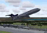 Fs2002/Fs2004 Boeing 727-200 Mandala Airline From Indonesia, Registration Pk-Riy