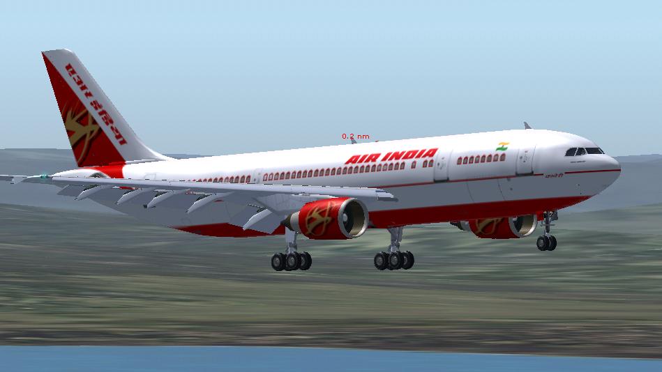 Fs2004 Air India A300B4-605R4
