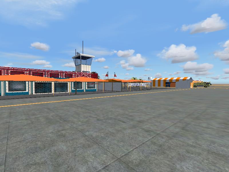 Fs2004 Scenery Aerodrome Ricardo Garcia Posada (Sces) El Salvador,Iii Region,Chile