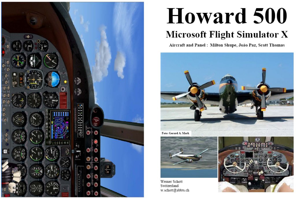 Fsx Manual/Checklist Howard 500