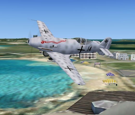 Flightsim Fs2004/Fs9/Fsx Me 209 V4 On April 26, 1936, The World Was Informed That A Specia