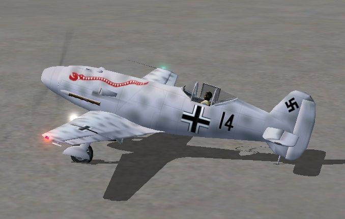 Flightsim Fs2004/Fs9/Fsx Me 209 V4 Lightfix Light Positions Fixed By Bodo For All Me209 By