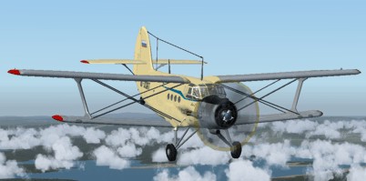 Antonov An-2 For Fsx/Fs2004 (Wheel And Ski) Legendary Multi-Purpose Russian Biplane, The F