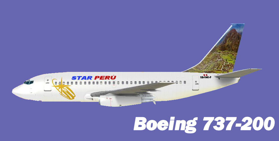 Flight Simulator 2004 Ai Aardvark Boeing 737-200 Star Peru Boeing 737-200 Ai Aardvark Repa