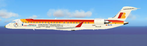 Fs04 Aircraft Air Nostrum/Iberian Pai Crj-900 Textures Repaint Of The Pai Crj-900