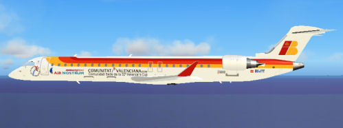 Fs04 Aircraft Air Nostrum/Iberian Pai Crj-900 Textures Repaint Of The Pai Crj-900
