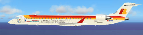 Fs04 Aircraft Air Nostrum/Iberian Pai Crj-900 Textures Repaint Of The Pai Crj-900