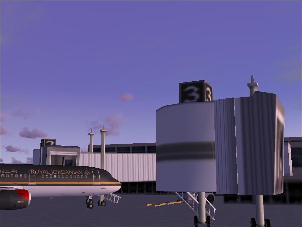 Queen Alia Intl Airport Jetways And Vehicles