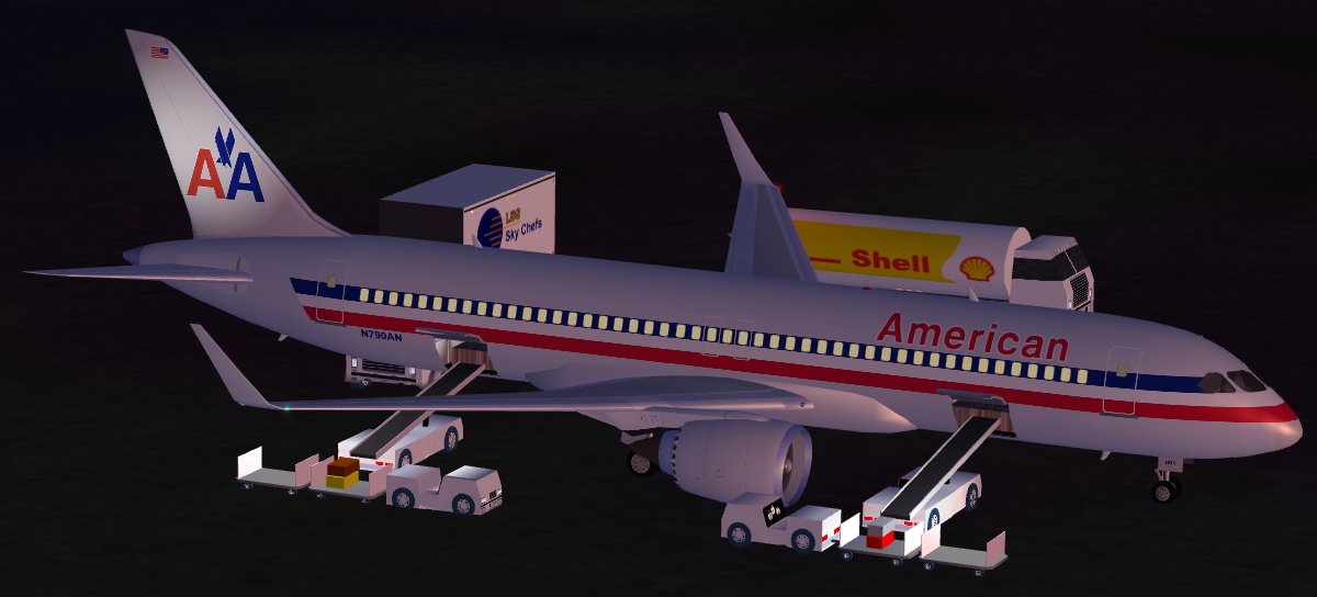 Fs2004 American Airlines Boeing 797 — 1