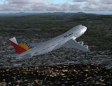Boeing 747-200 In Philippines Airlines Livery, Painted In 32-Bit Textures