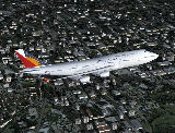 Boeing 747-400 In Philippines Airlines Livery, Painted In 32-Bit Textures — 1