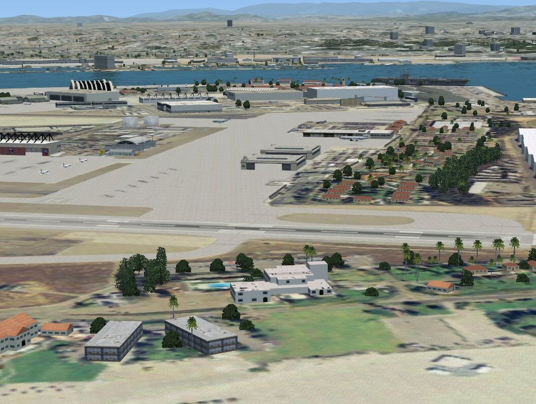 Naval Air Station North Island (Knzy) For Fsx This Airport Was Originally Designed For Fli