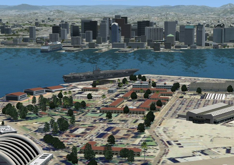 Naval Air Station North Island (Knzy) For Fsx This Airport Was Originally Designed For Fli