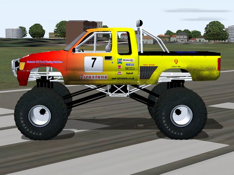 Thank You For Downloading The Roberts Racing Monster Truck For Flight Simulator 2004