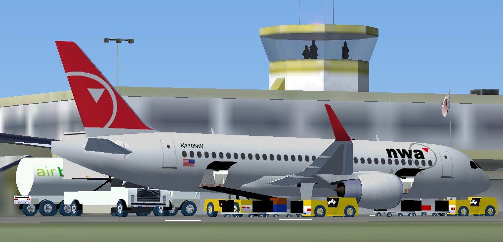 Fsx Northwest Airlink Bombardier Cseries 110 Standard Version And Optional Lr Version, Inc