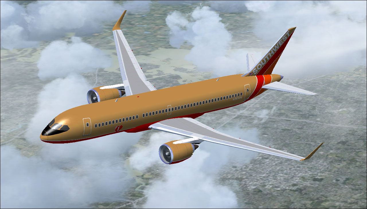 Fs2004 Southwest Airlines Boeing 797 (Old Colors)