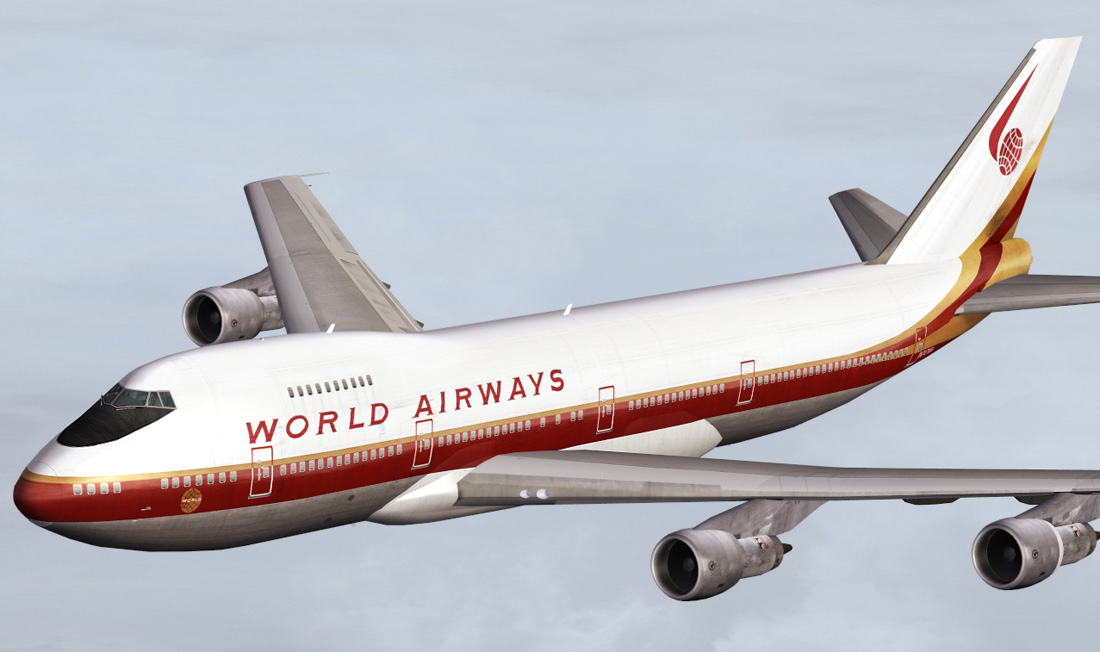 Thank You For Downloading This World Airways B747-273C Twinpack Repaint