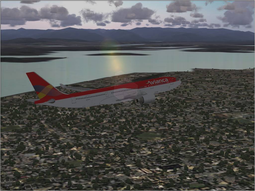 Avianca Colombia Airbus A330-200 This Is Repainted Textures Of The A330-200 In The Colors