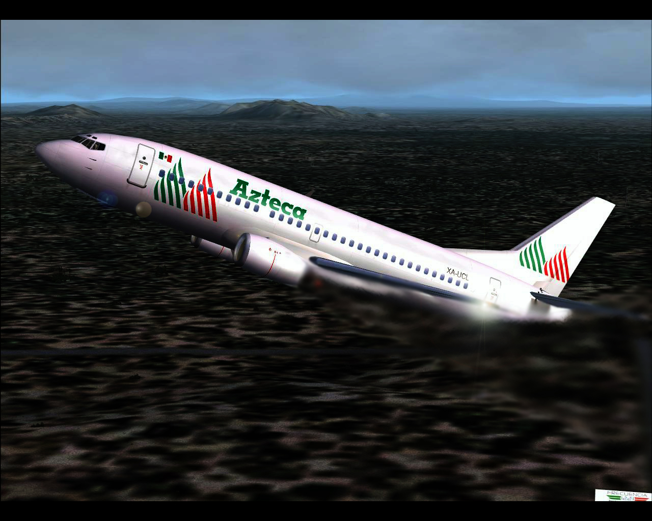 Ffx Boeing 737-300 Lineas Aereas Azteca - - Introduction: Lineas Aereas Azteca On The Ffx