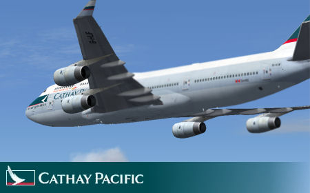 Project Opensky Boeing 747-400 Passenger V3 (Rr) For Fs2002/04 Cathay Pacific Airways (Cir — 1