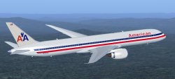 Fsx American Airlines Boeing 787-9, Including Animated Ground Servicing (Ags).The Shining