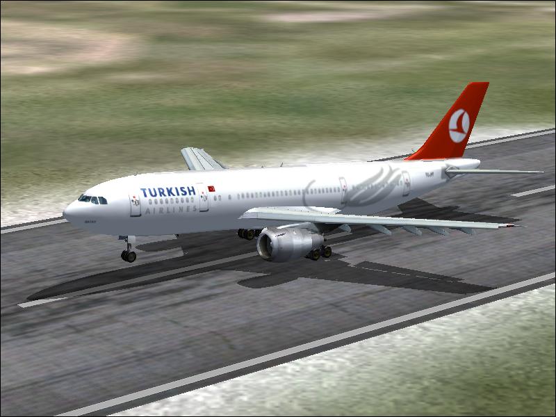 Airbus A300B4-200 Turkish Airlines Features: -New Texture Files Contains Turkish Airlines — 1