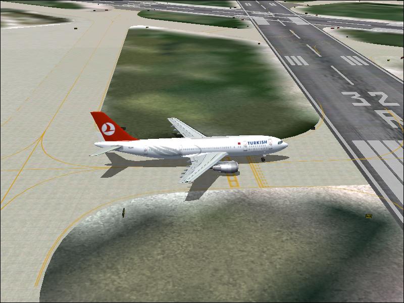 Airbus A300B4-200 Turkish Airlines Features: -New Texture Files Contains Turkish Airlines
