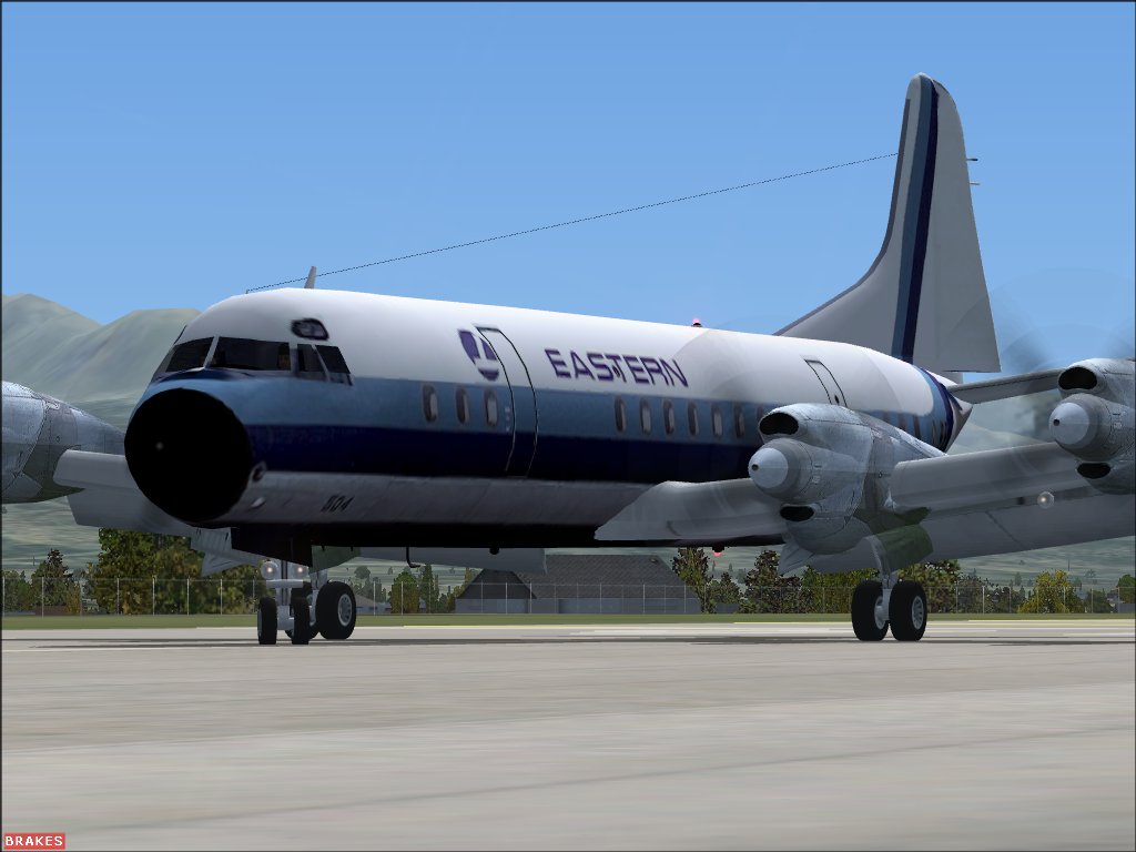 Eastern Airlines L188 Electra Ii (Texture Addon) Requirements: Install L188 For Fsx From S