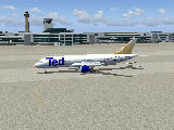 Flightsim Fs2004/Fs9/Fs2004 Boeing B7E7-800 Ted By United The Boeing 7E7-800 Is Intended T