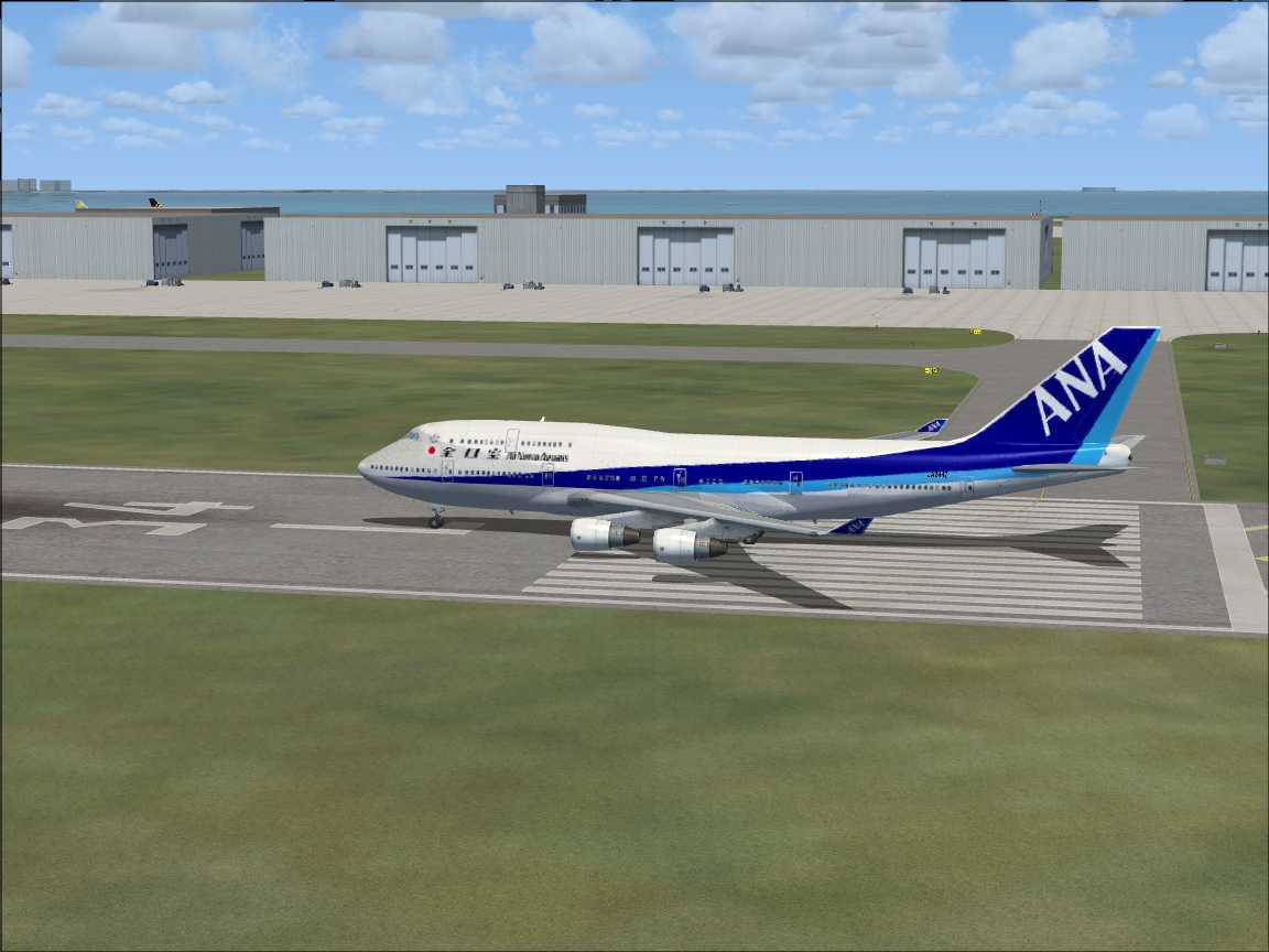 Ana Aloha Hawaiian Boeing 747-400