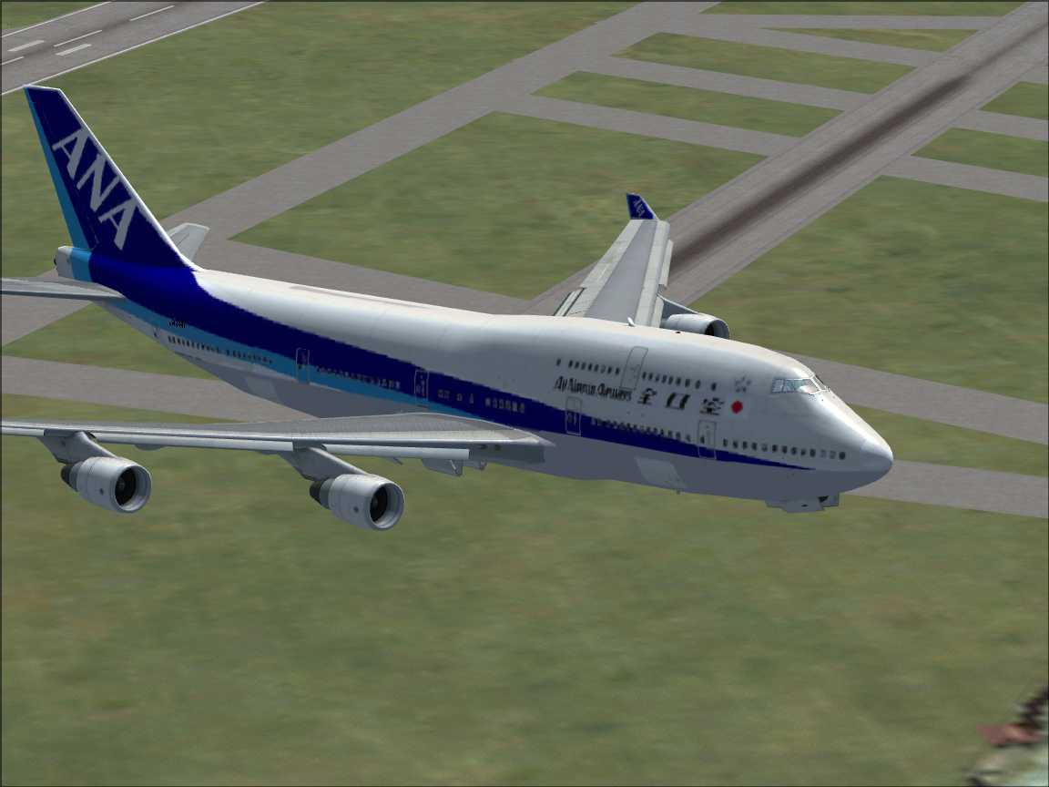 Ana Aloha Hawaiian Boeing 747-400