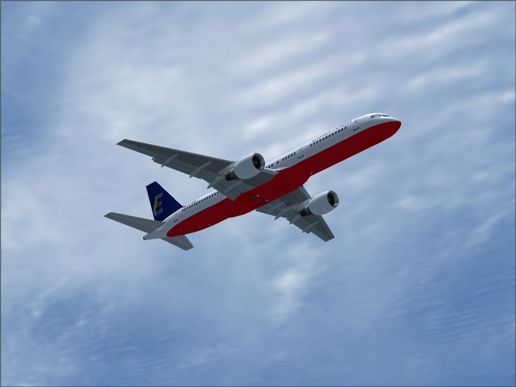 Eritrean Airlines (Eritrea) Boeing 757-200 This Is Repainted Textures Of The 757-200 In Th