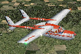 Fs2004 Cessna 337 Super Skymaster, Registration D-Brik
