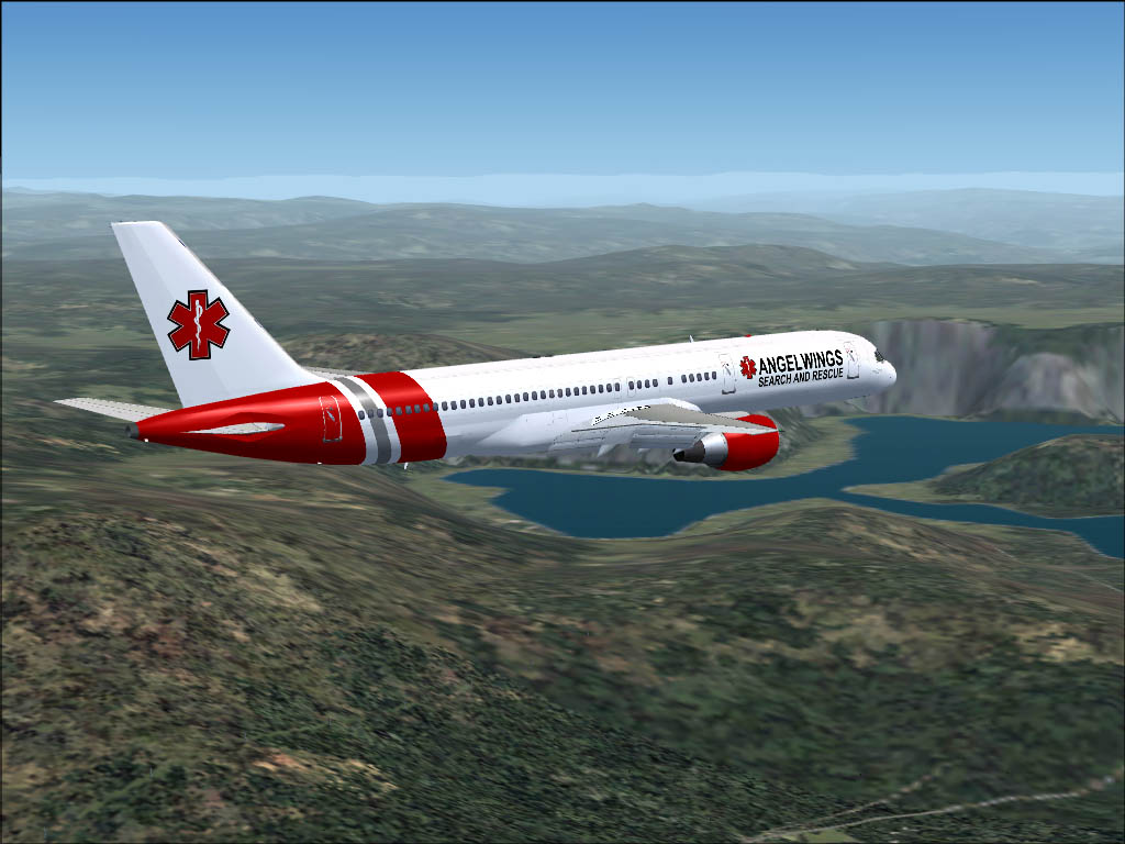 Boeing 757-200 Of Angelwings Search And Rescue