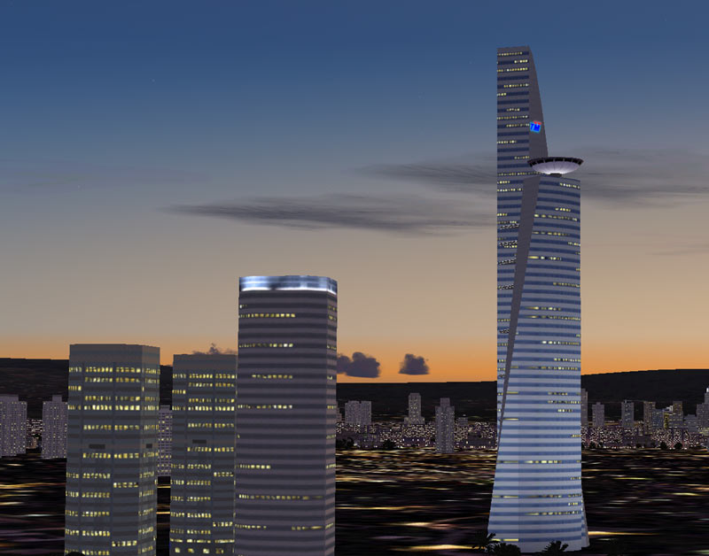 Flight Simulator 2004/Fsx Scenery City Of Kuala Lumpur Malaysia Fly Over The City Of Kuala