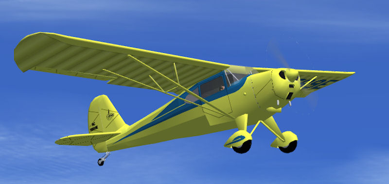 Fsx Aeronca Chief Aeronca Developed The Chief In 1945 As A Side-By-Side Version Of The Cha — 1