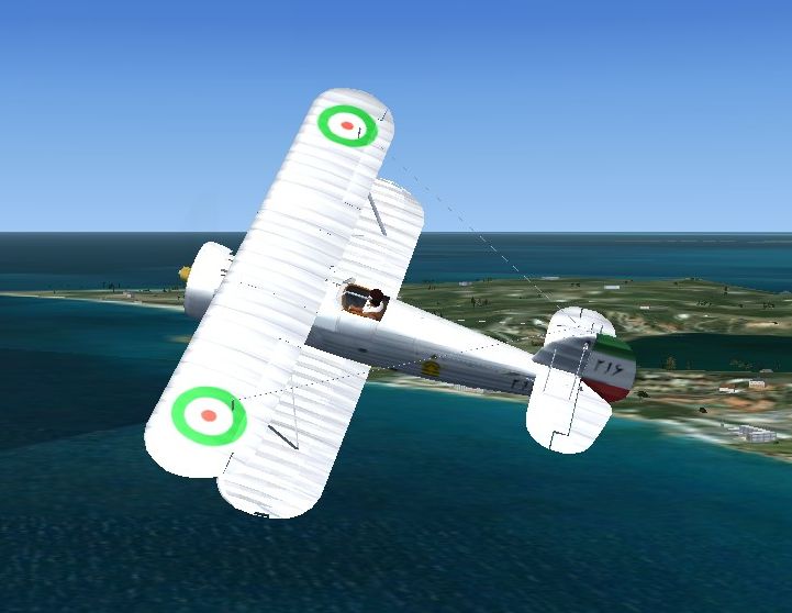 Fs2004/Fsx Hawker Fury With Aircooled Engine Persian Furies Had Pratt & Whitney Hornet Rad