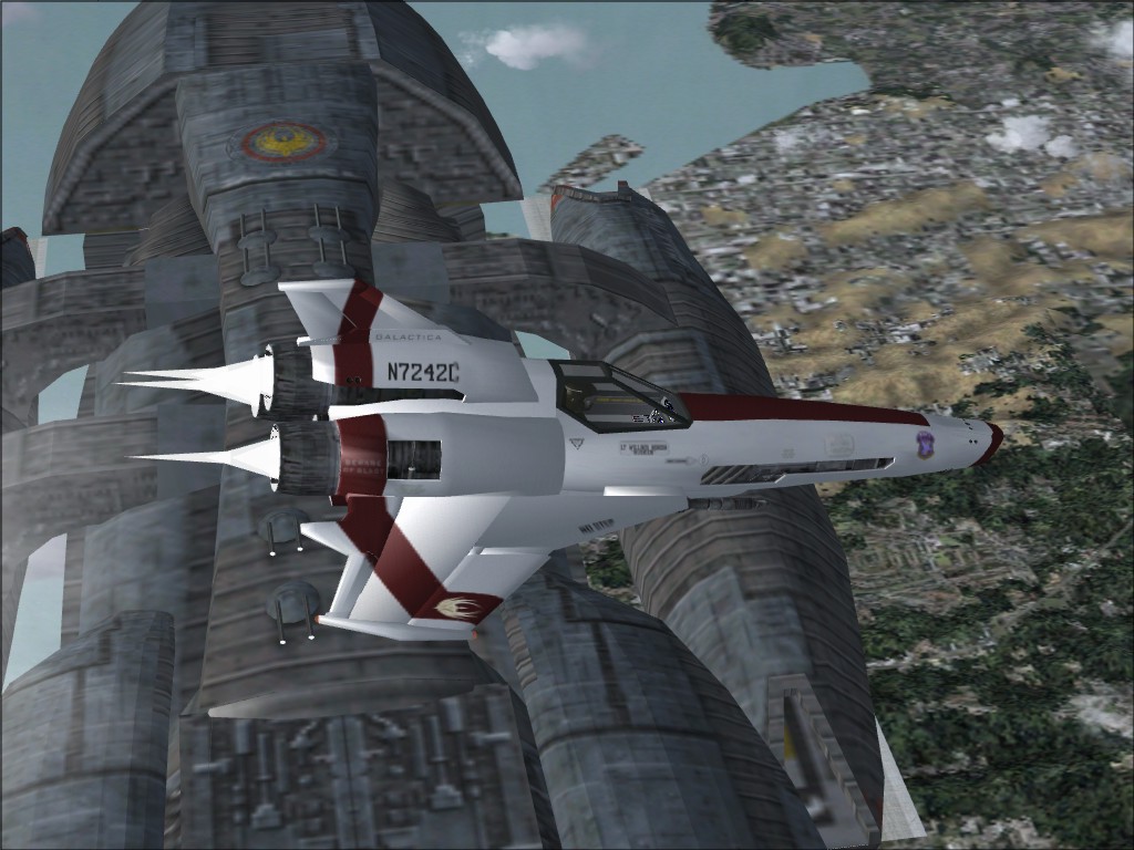 Fs2004 -Lt Adamas- Bsg Viper Mark Ii V1.0 This Is The Colonial Viper Used By The Lieutenan