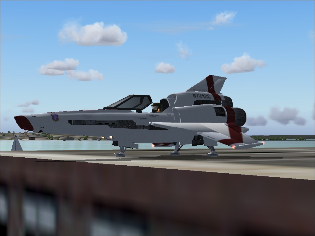 Fs2004 -Lt Adamas- Bsg Viper Mark Ii V1.0 This Is The Colonial Viper Used By The Lieutenan