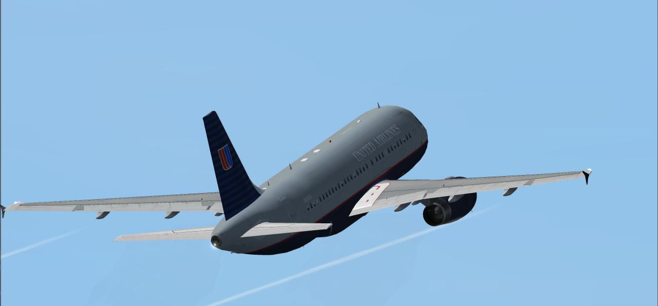 Thank You For Downloading My United Airlines Old Colors Repaint On The Project Airbus A319 — 1