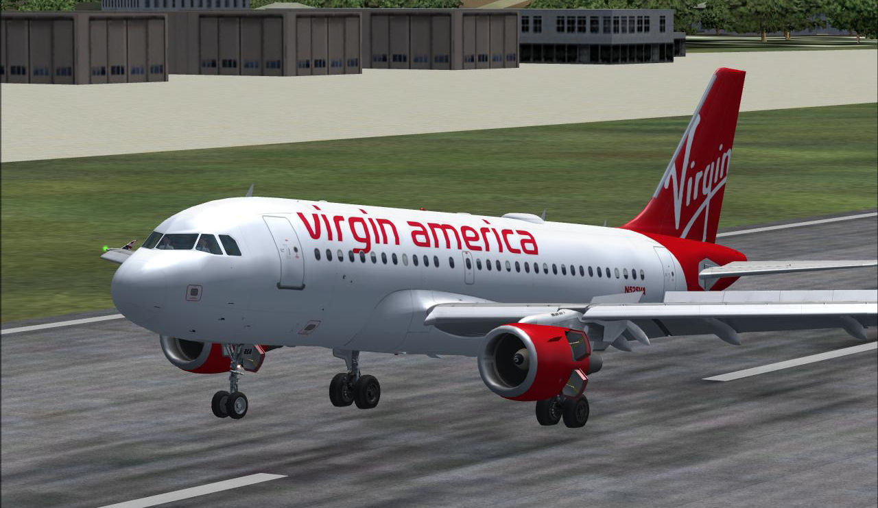 Thank You For Downloading My Virgin America Repaint On The Project Airbus A319 — 1