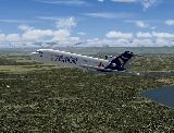 Boeing 727-200 In Aerogal Livery, Registration Hc-Cdj; Painted In 32-Bit Textures