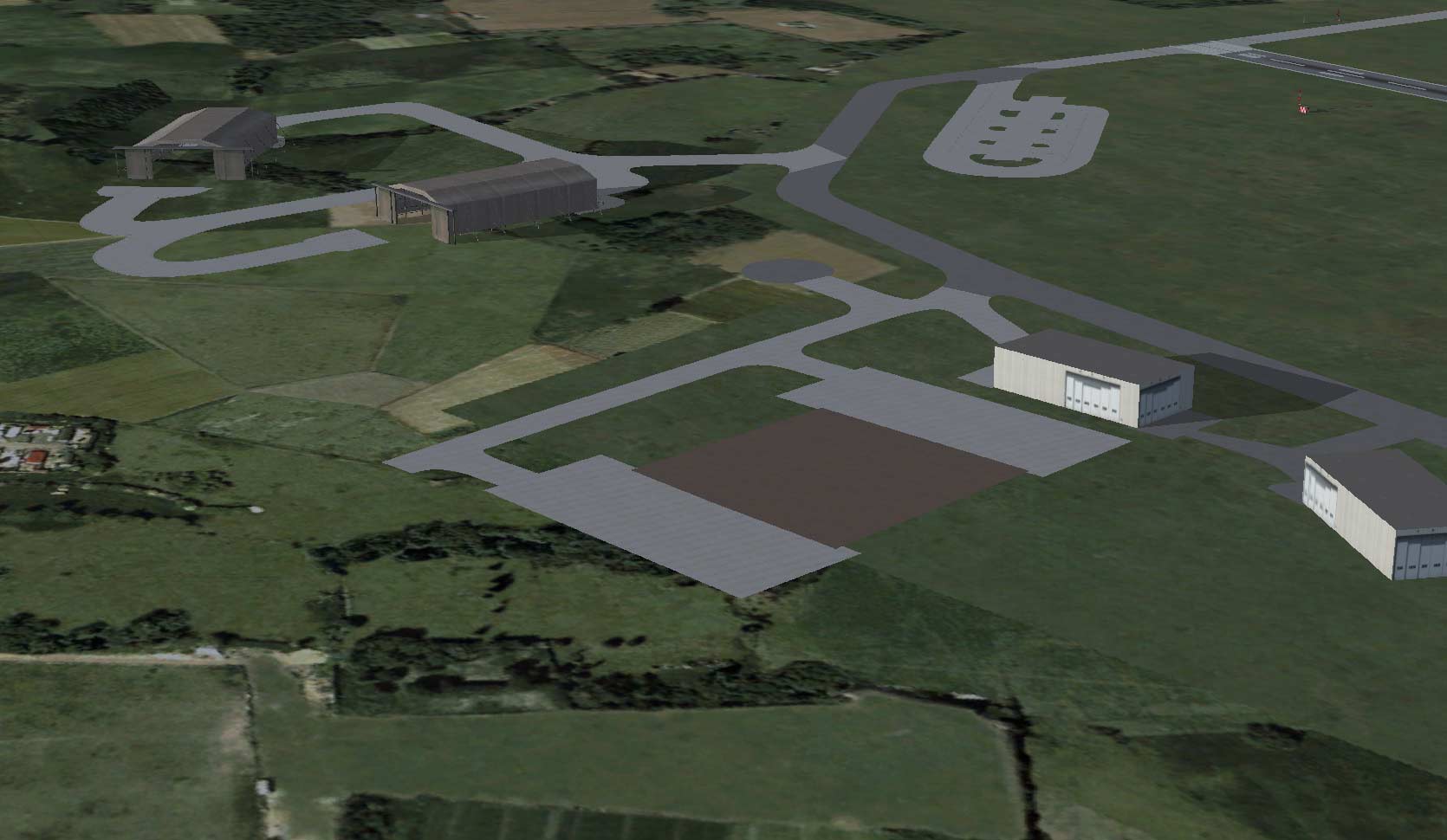 Fsx Scenery Raf Shawbury (Egos), Uk