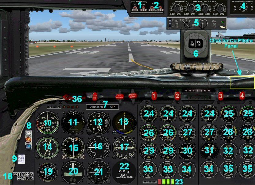 Fs2004/Fsx Dc-7B Package