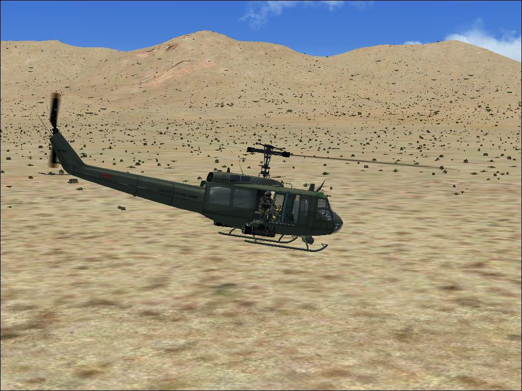 Uh-1 Huey Adapted For Fsx