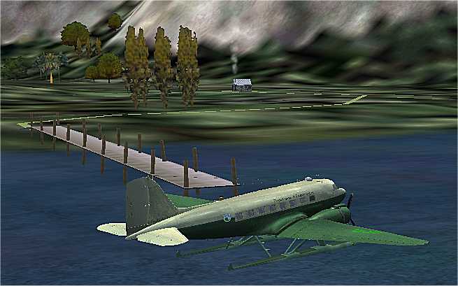Fictional Department Of Conservation Floatplane-Candy For New Zealand