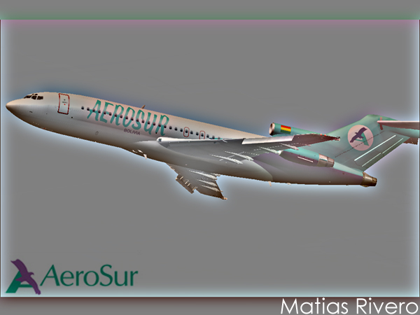 Vista Liners Boeing 727-100 (Beta) Aerosur (Bolivia) Modelo: Vista Liners Repaint: Matias